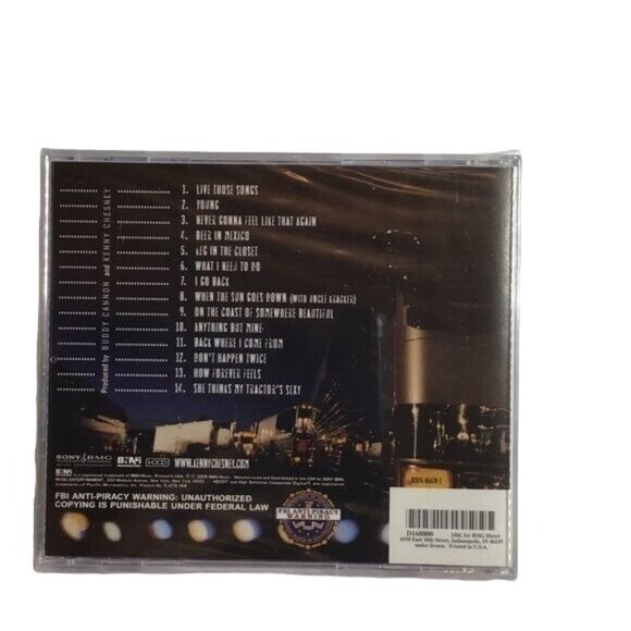 Kenny Chesney Live - Performances from Various Tour Locations - Music CD - 2006 - Picture 2 of 4